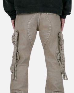 MNML D152 Cargo Straight Denim Pants Brown sold by Culture Kings