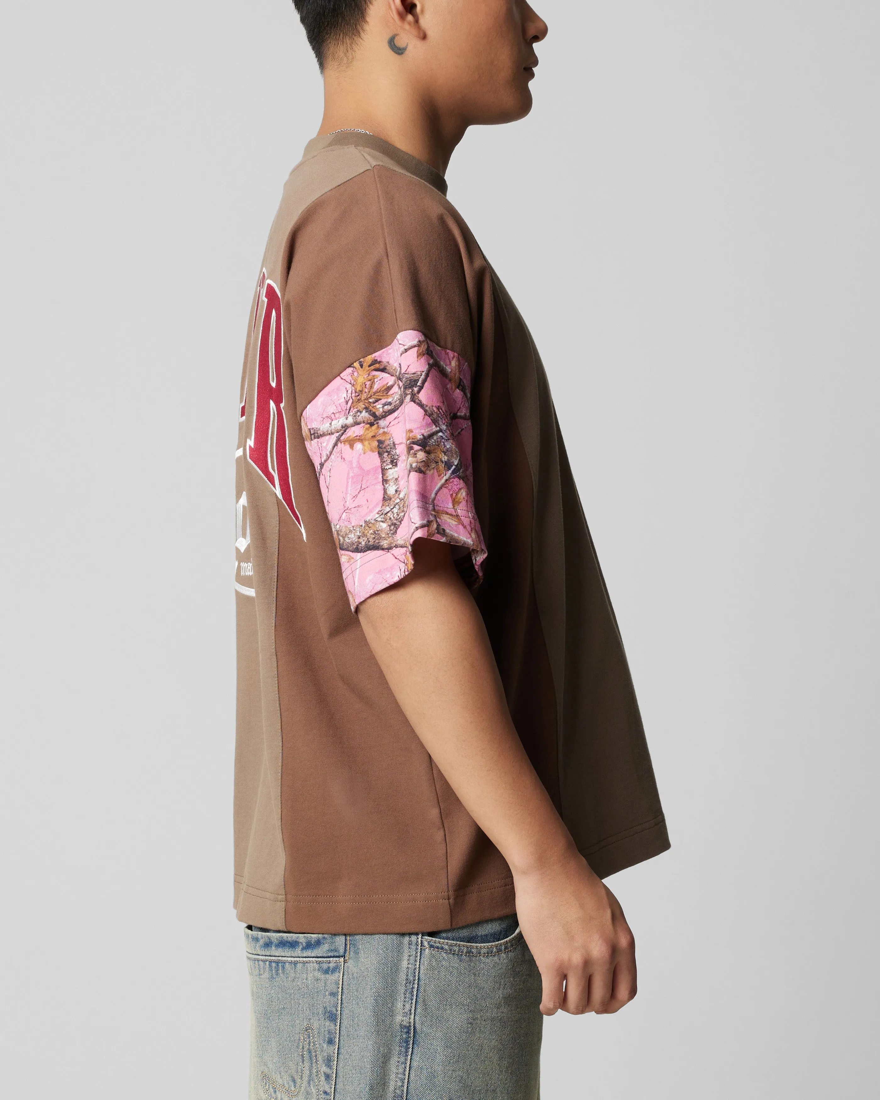 Loiter Splinter T-Shirt Pink Camo sold by Culture Kings product image thumbnail 5