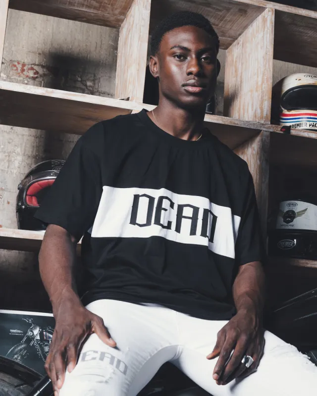 Dead Studios Panel Rival T-Shirt Black sold by Culture Kings
