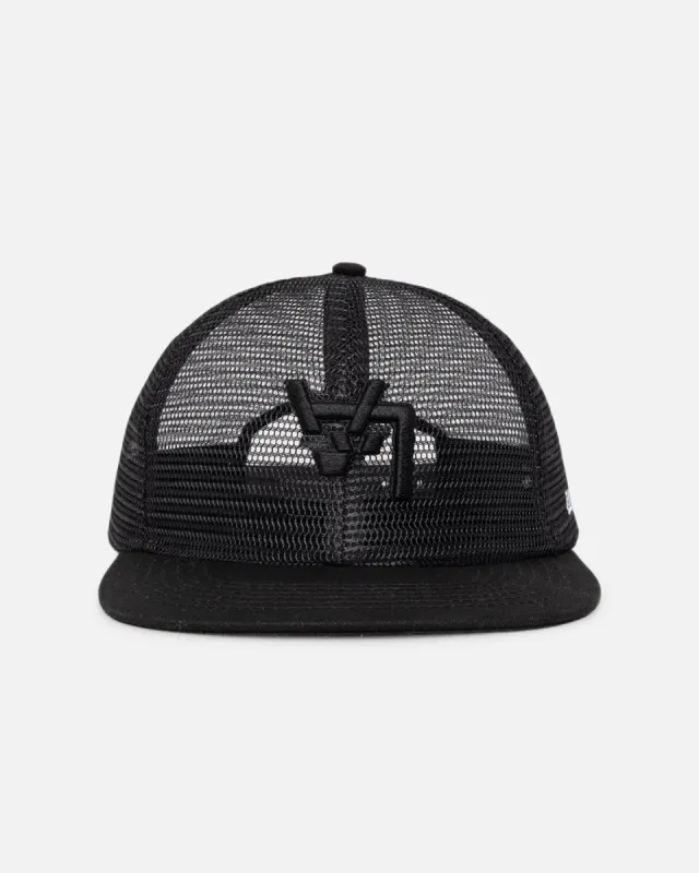 The Anti Order L-A Mesh Snapback Black sold by Culture Kings