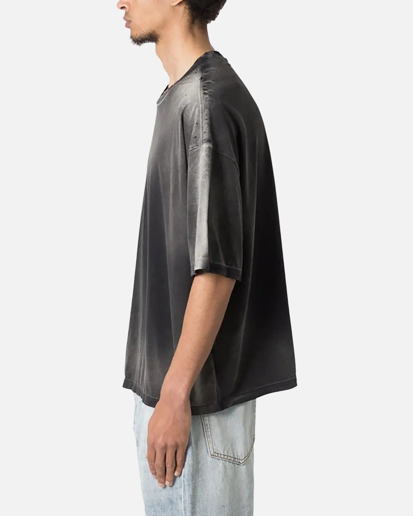 MNML Sun Burned Distressed Pocket T-Shirt Vintage Black sold by Culture Kings product image thumbnail 3