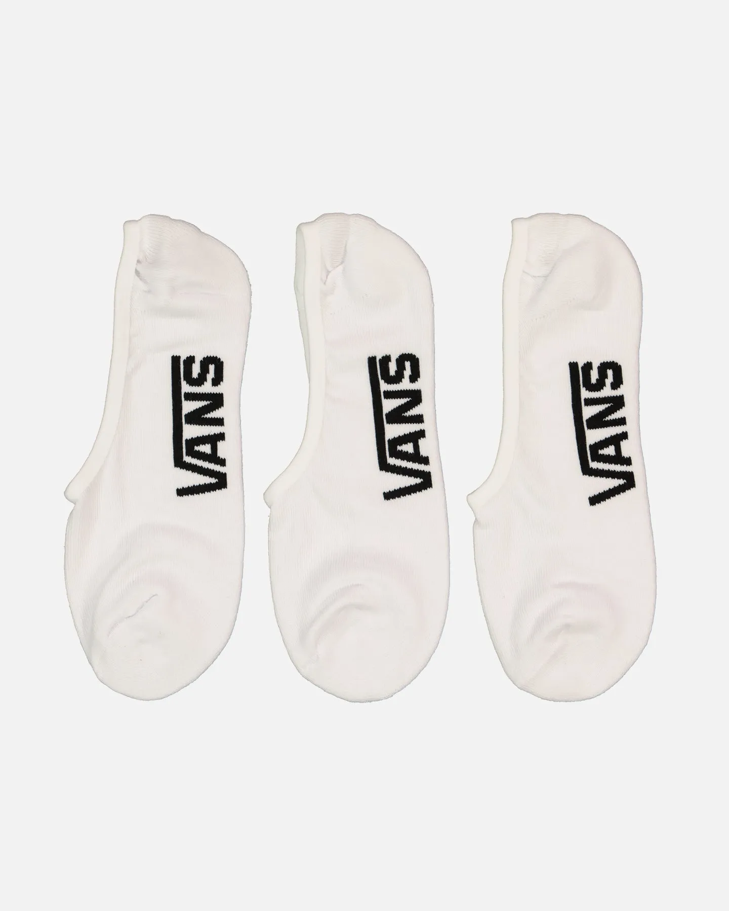 Vans Classic Super No Show Socks 9.5-13 3 Pack White sold by Culture Kings