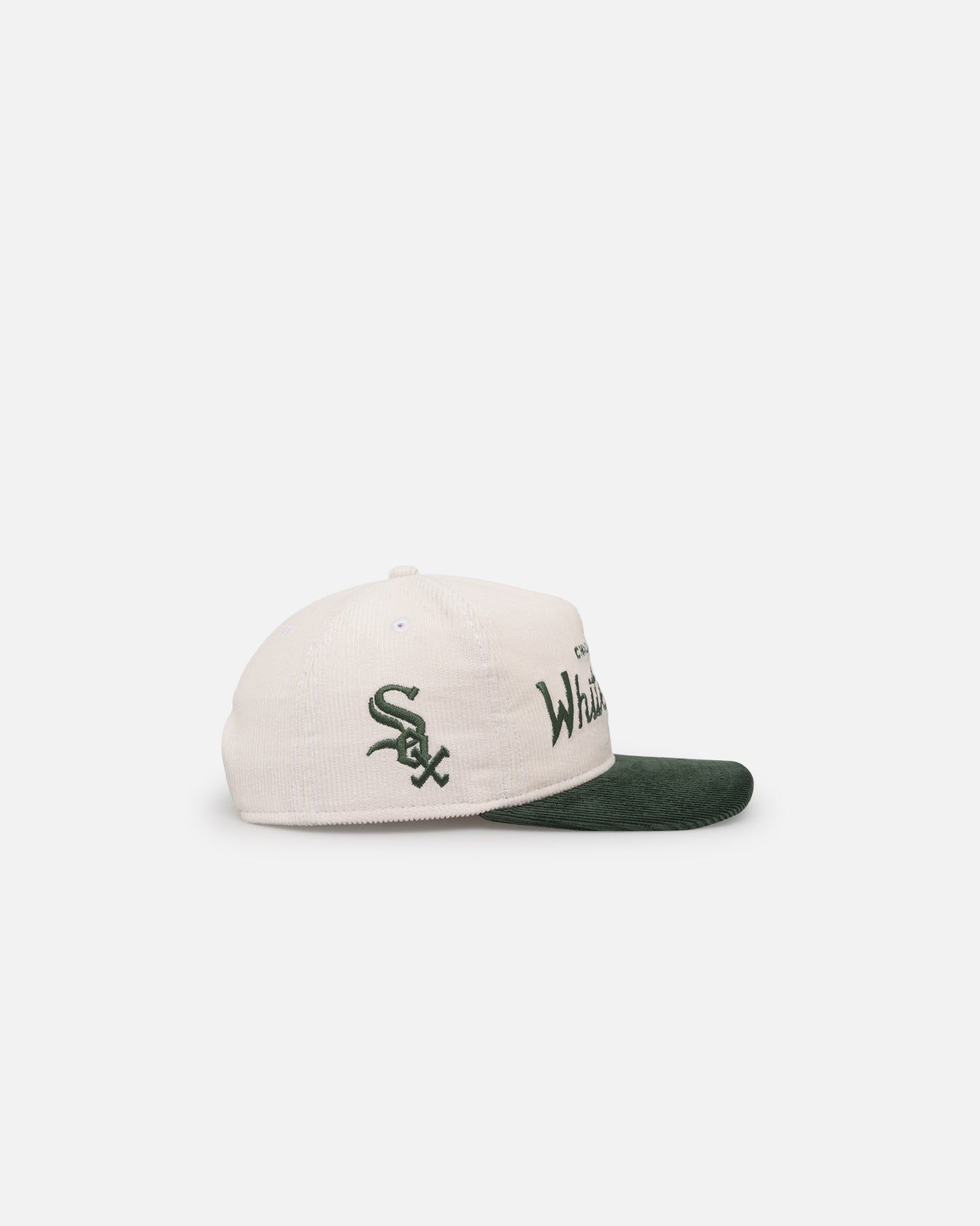 New Era Chicago White Sox 'Currency Corduroy' Golfer Pre-Curved Snapback Chrome White sold by Culture Kings product image thumbnail 4