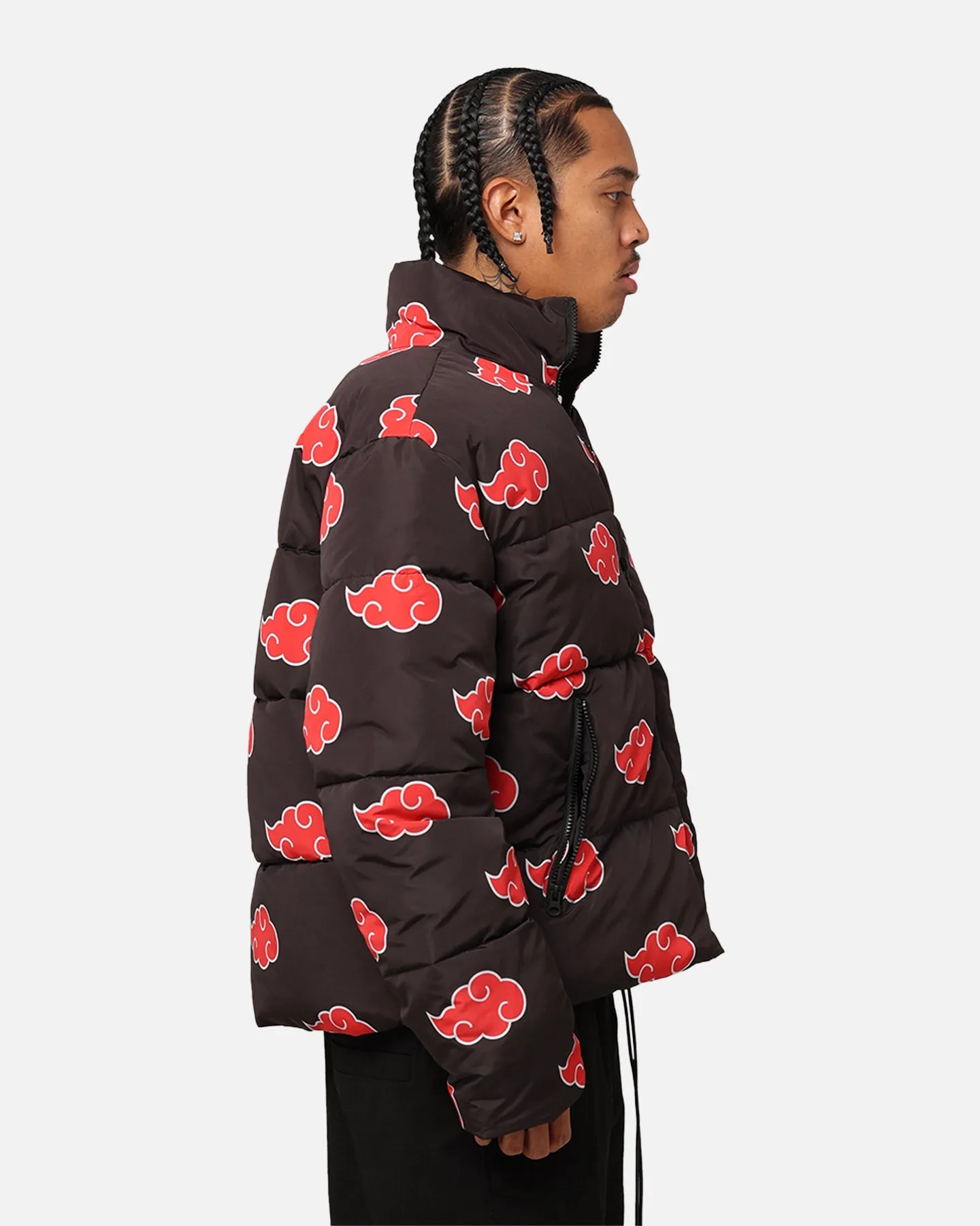 Naruto Shippuden Akatsuki Snowboard Jacket Naruto Puffer Hypland