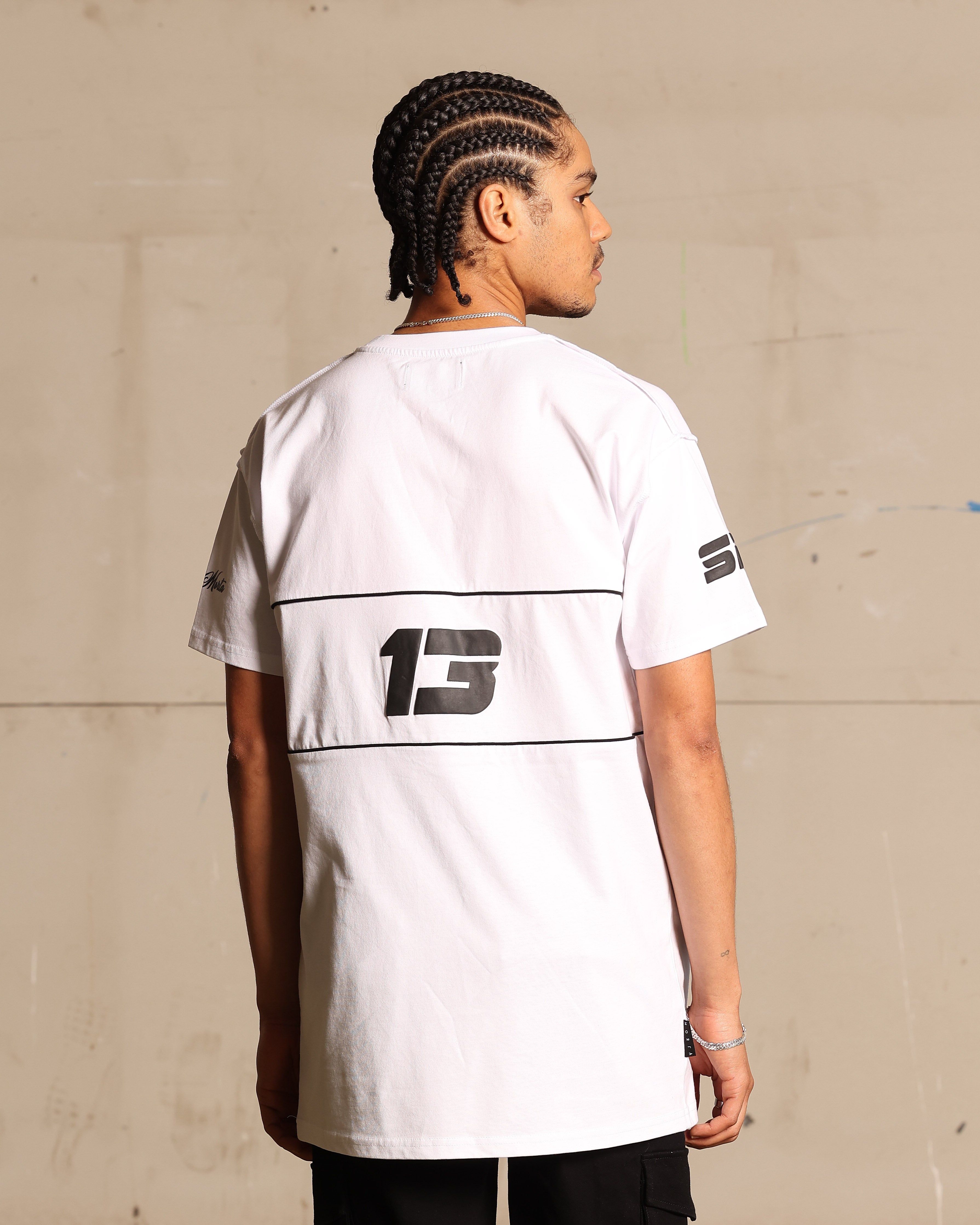 Saint Morta Moto Lafayette T-Shirt White/Black sold by Culture Kings product image thumbnail 2