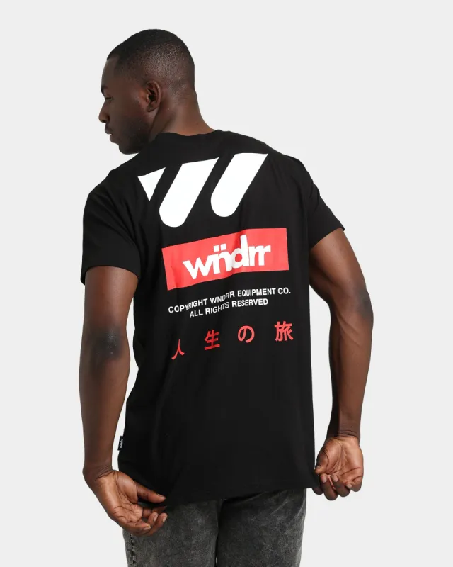 WNDRR Tetsu Custom Fit T-Shirt Black sold by Culture Kings