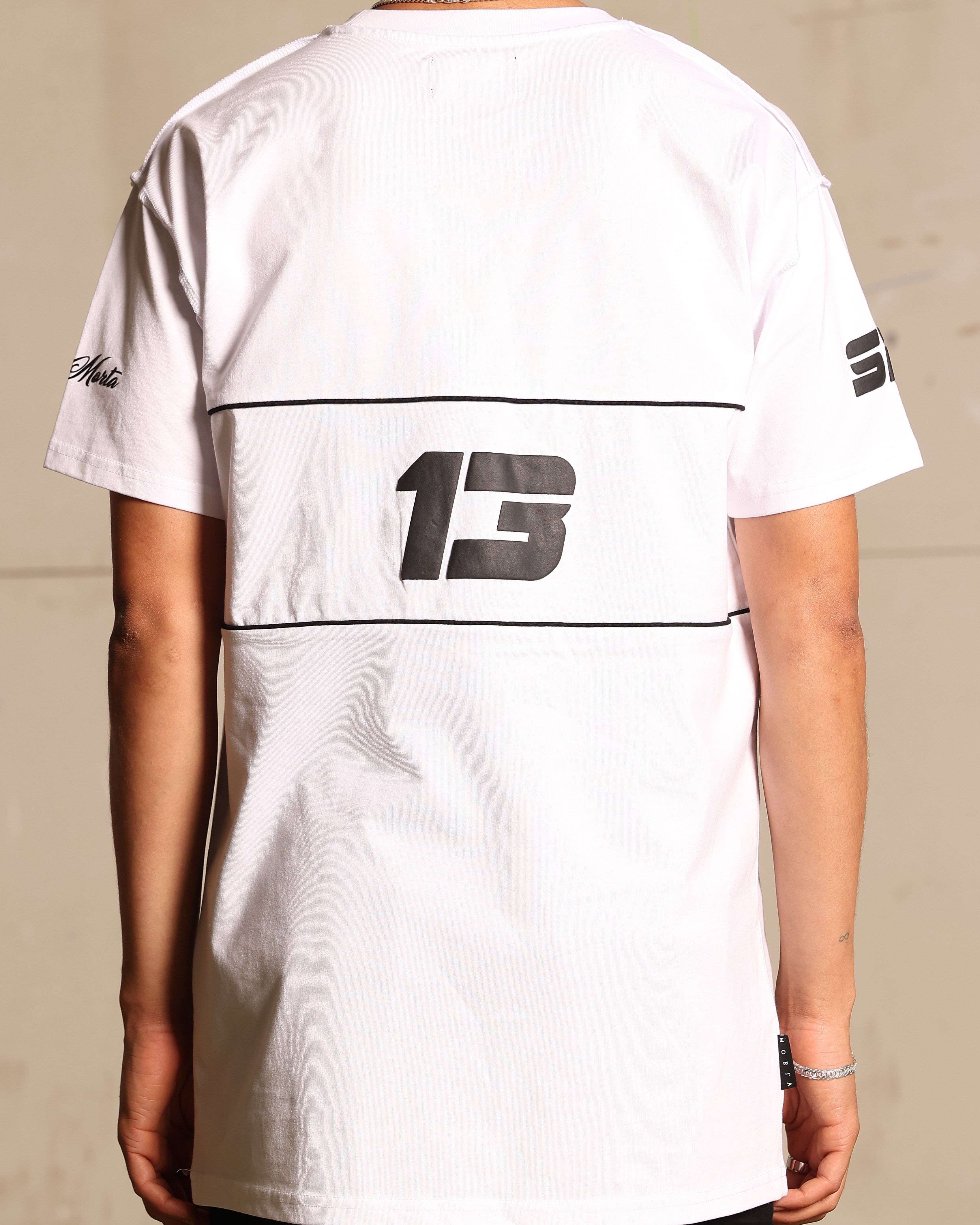 Saint Morta Moto Lafayette T-Shirt White/Black sold by Culture Kings product image thumbnail 5