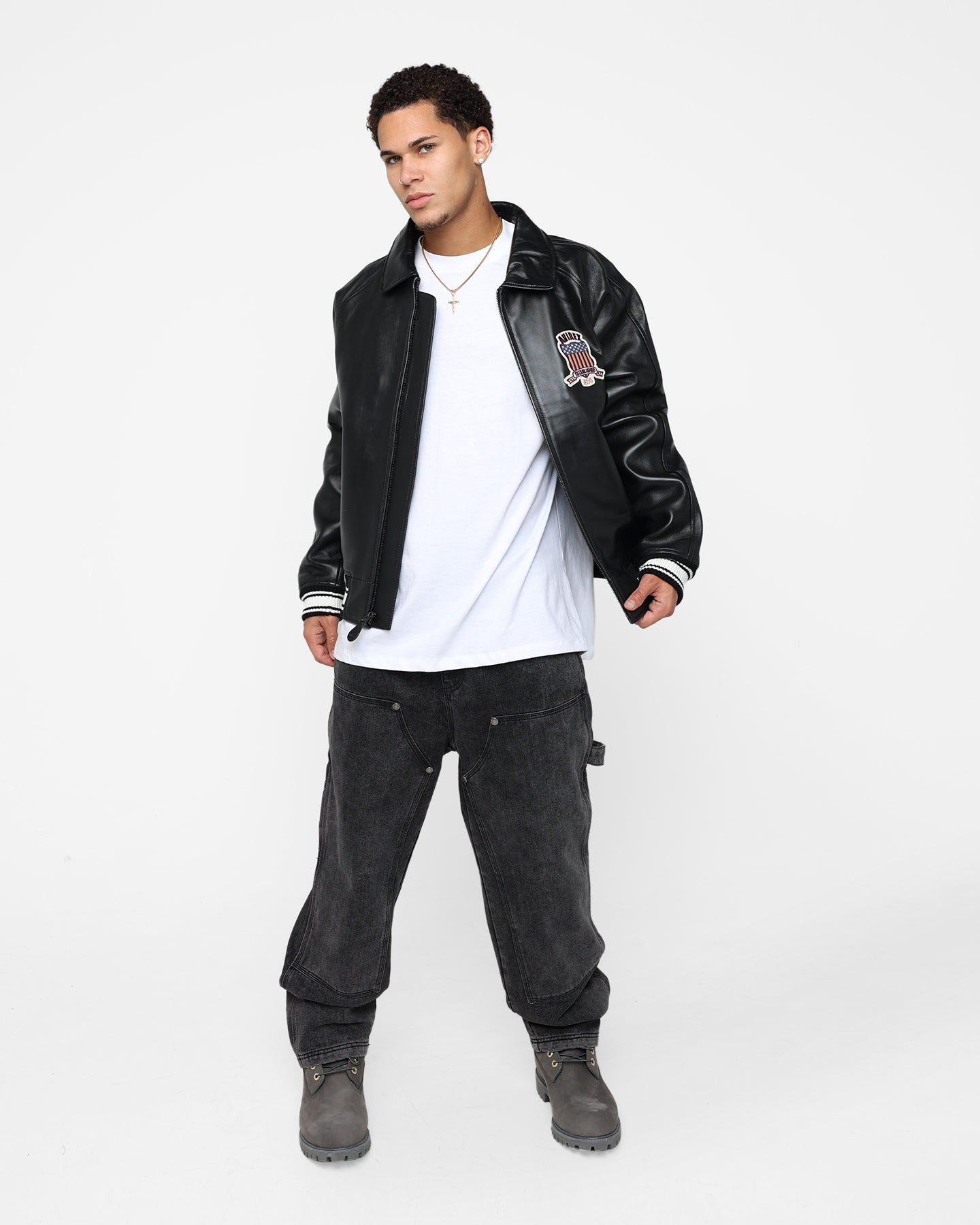 Avirex Icon Jacket Jet Black sold by Culture Kings product image thumbnail 8