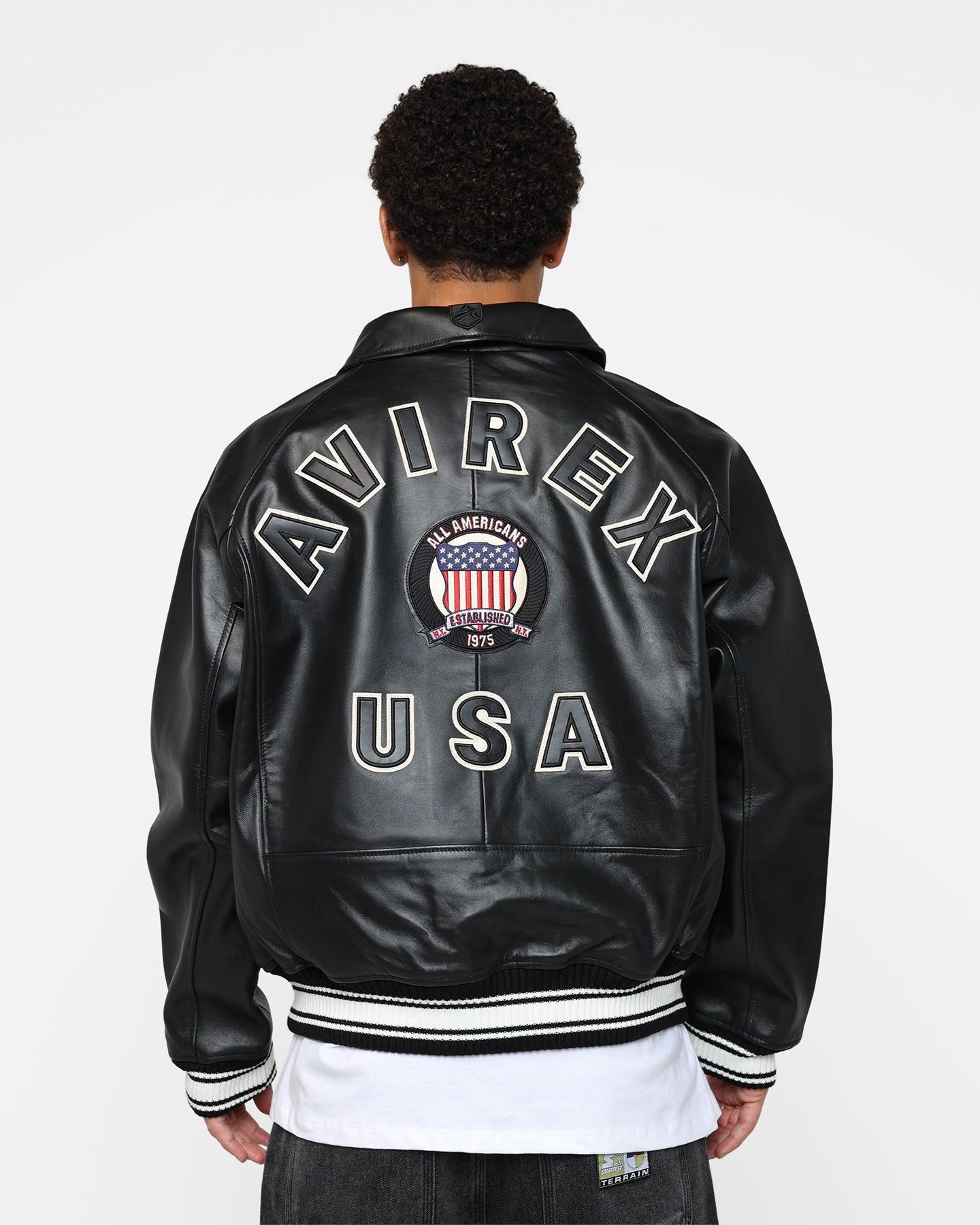 Avirex Icon Jacket Jet Black sold by Culture Kings product image thumbnail 5