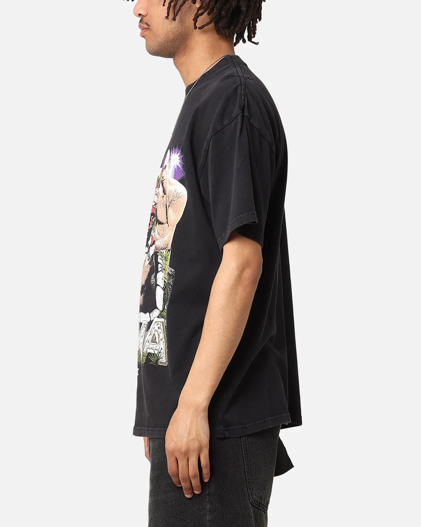 UFC By Culture Kings Alex Pereira Stone Hands Vintage T-Shirt Black Acidwash sold by Culture Kings product image thumbnail 4