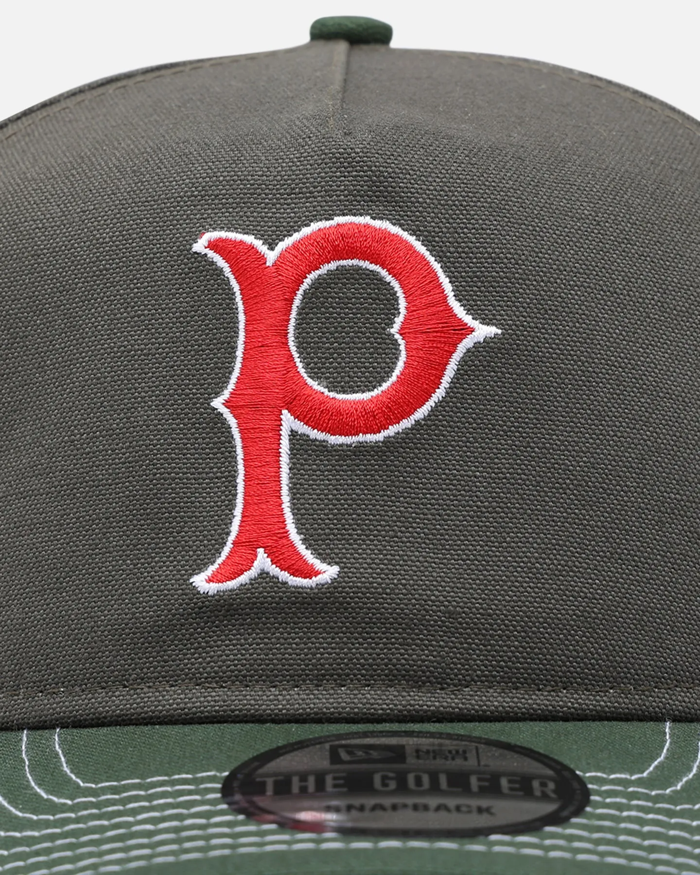 New Era Pittsburgh Pirates 'Contrast Visor' Pre-Curved Golfer Snapback Moss/Green sold by Culture Kings product image thumbnail 5