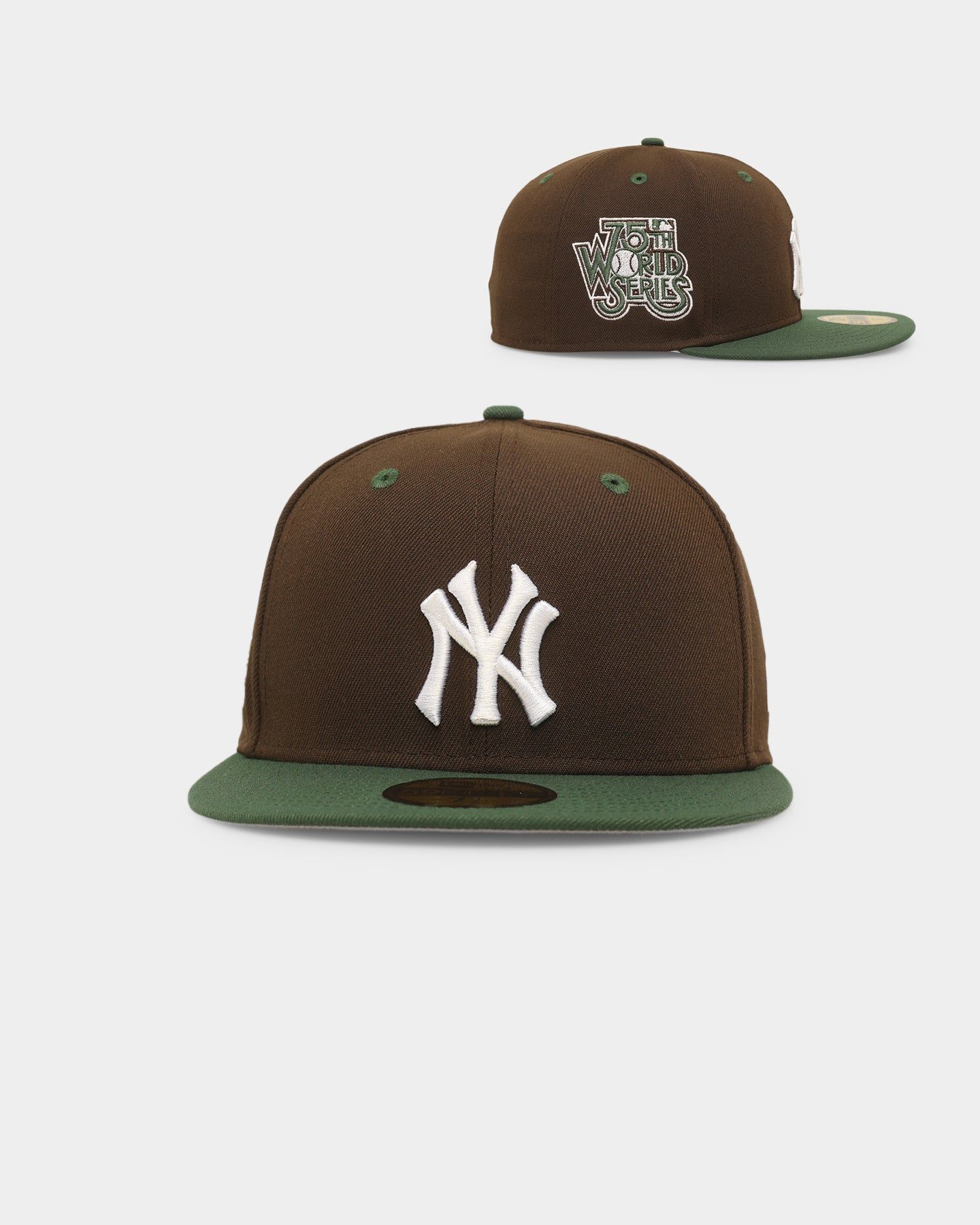 New Era New York Yankees 'Beef & Broccoli' 59FIFTY Fitted Dark Brown sold by Culture Kings