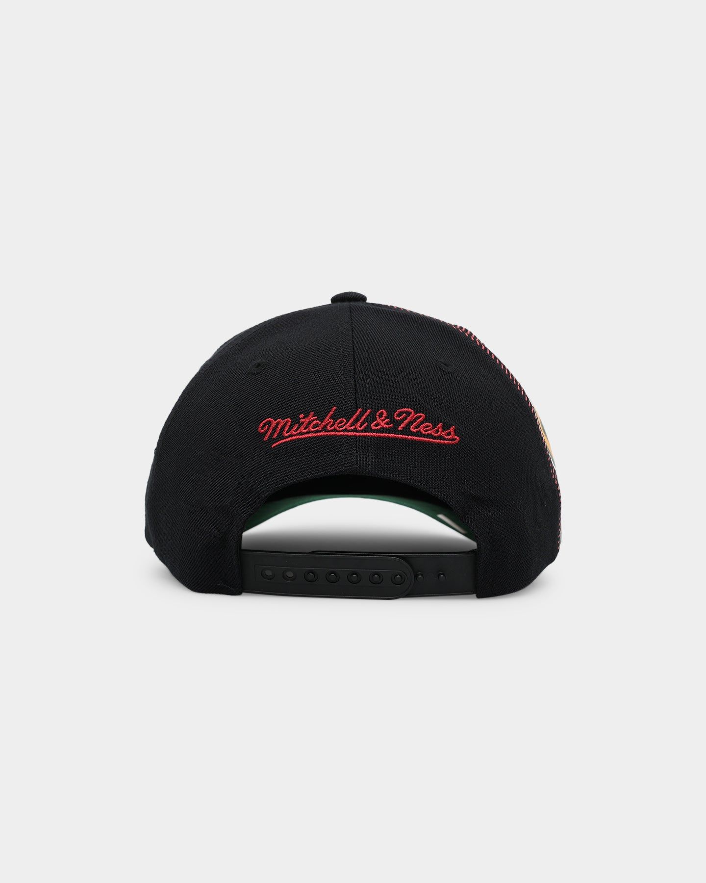 Mitchell & Ness Seattle Supersonics Side Swipe OG Snapback Black/Red sold by Culture Kings product image thumbnail 2
