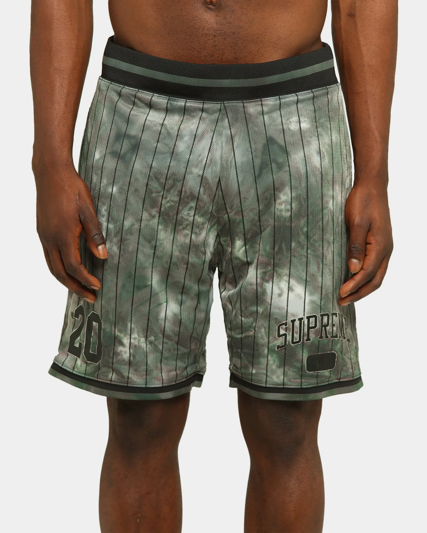 Supreme Dyed Basketball Shorts Black sold by Culture Kings product image thumbnail 4