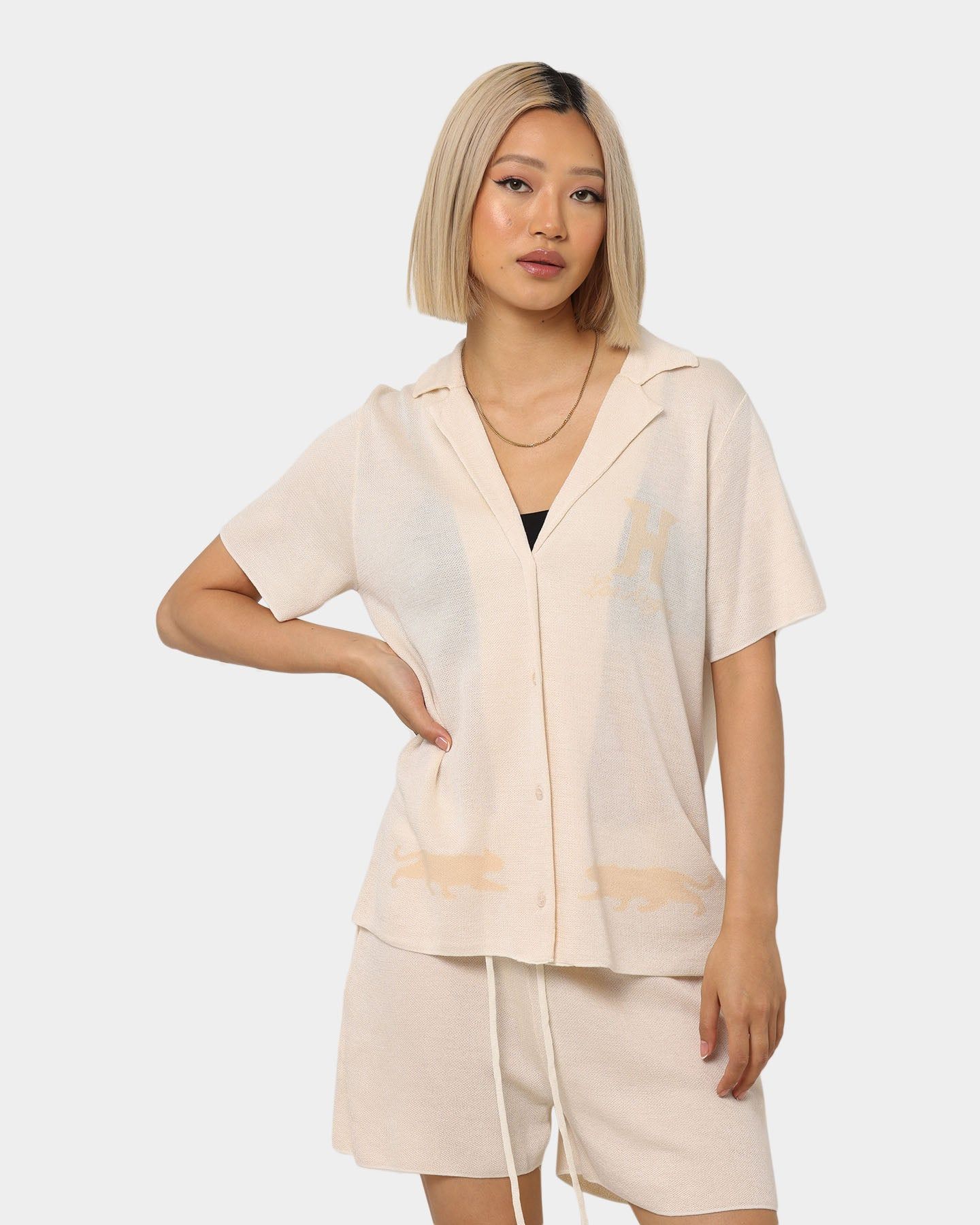 Honor The Gift Women's Jungle Camp Shirt Bone sold by Culture Kings