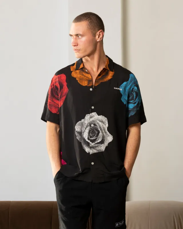 Carré Rose Bunch Button Up Shirt Black sold by Culture Kings