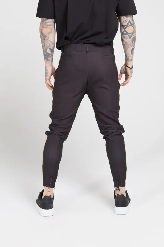 Sik Silk Fitted Smart Tape Jogger Black sold by Culture Kings
