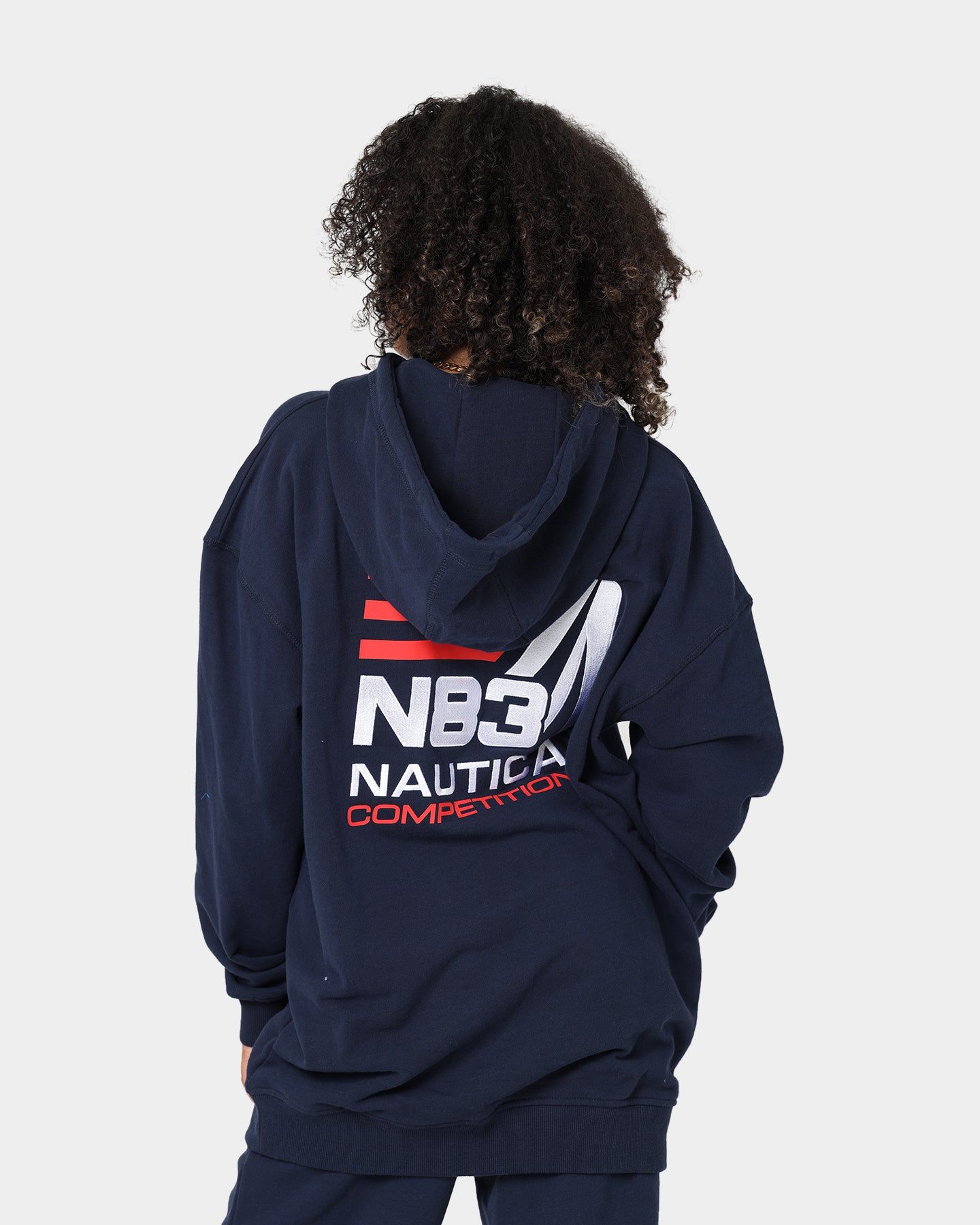 Nautica Fowler Oversized Hoodie 459 Dark Navy sold by Culture Kings