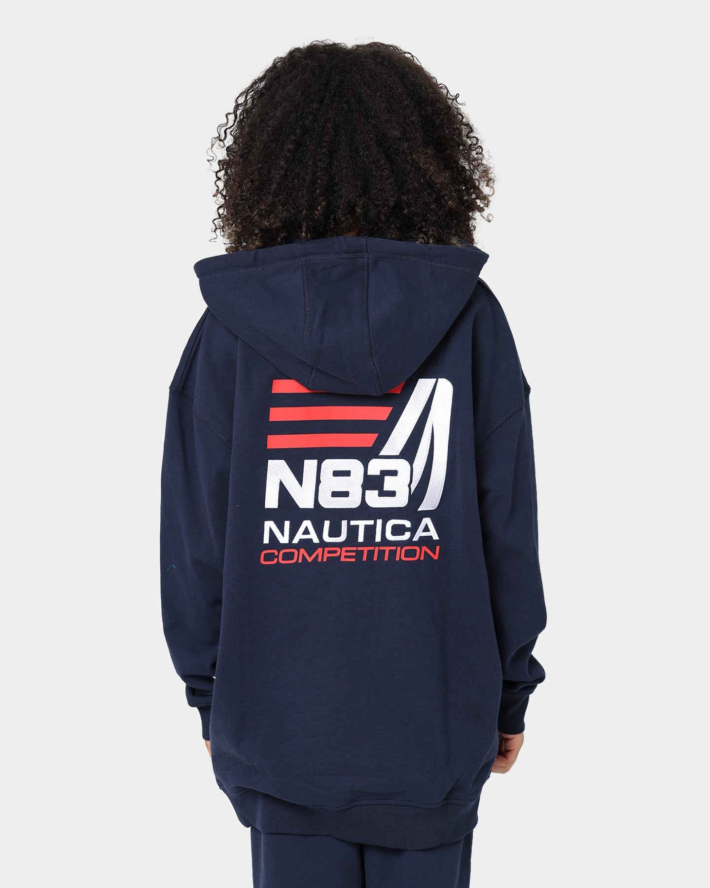 Nautica Fowler Oversized Hoodie 459 Dark Navy sold by Culture Kings product image thumbnail 4