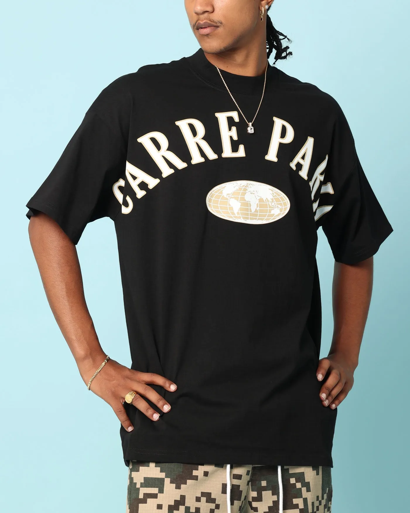 Carre Worldwide Oversized T-Shirt Black sold by Culture Kings product image thumbnail 3