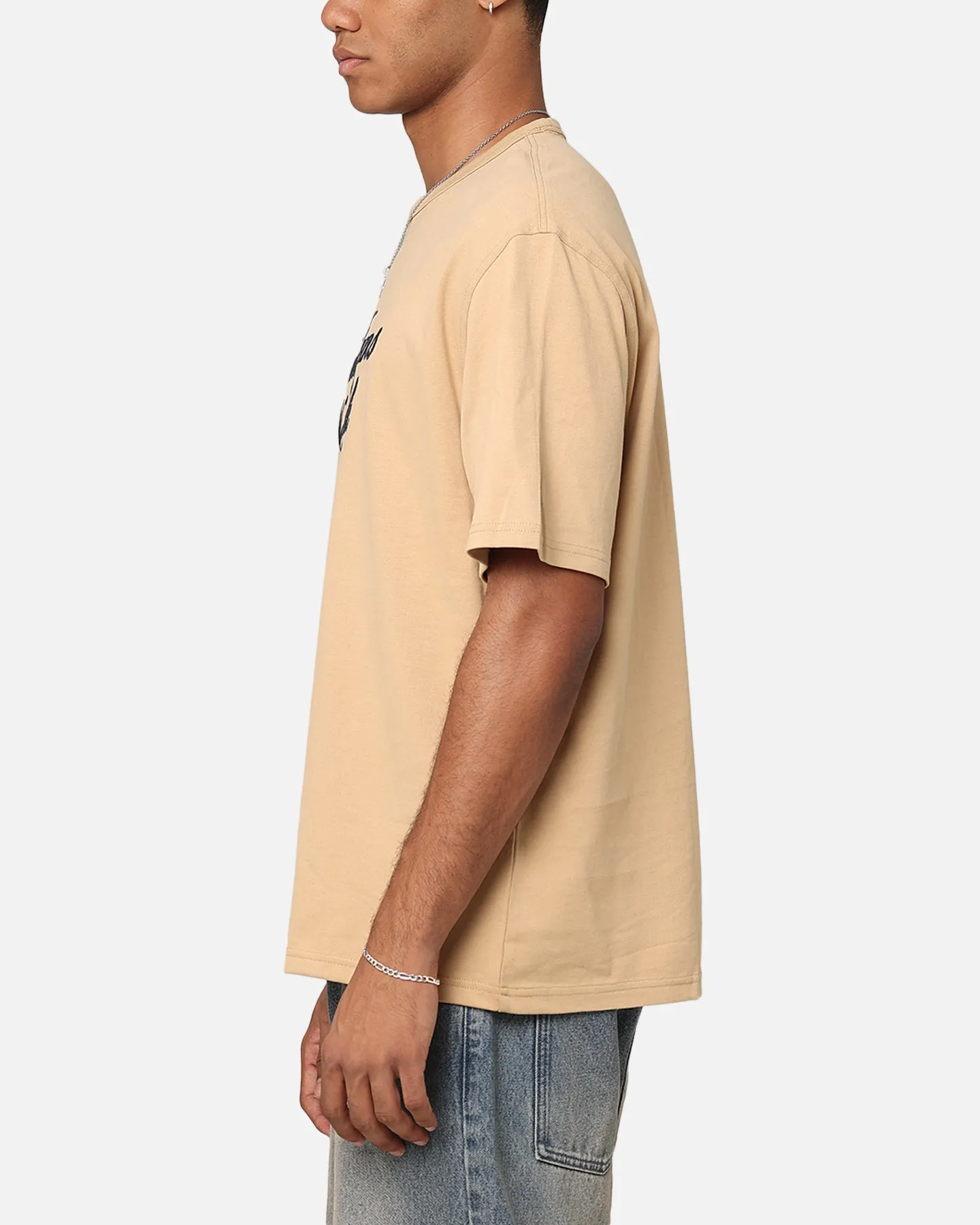 Tommy Jeans TJM OVZ Luxe Serif T-Shirt Tawny Sand sold by Culture Kings product image thumbnail 5