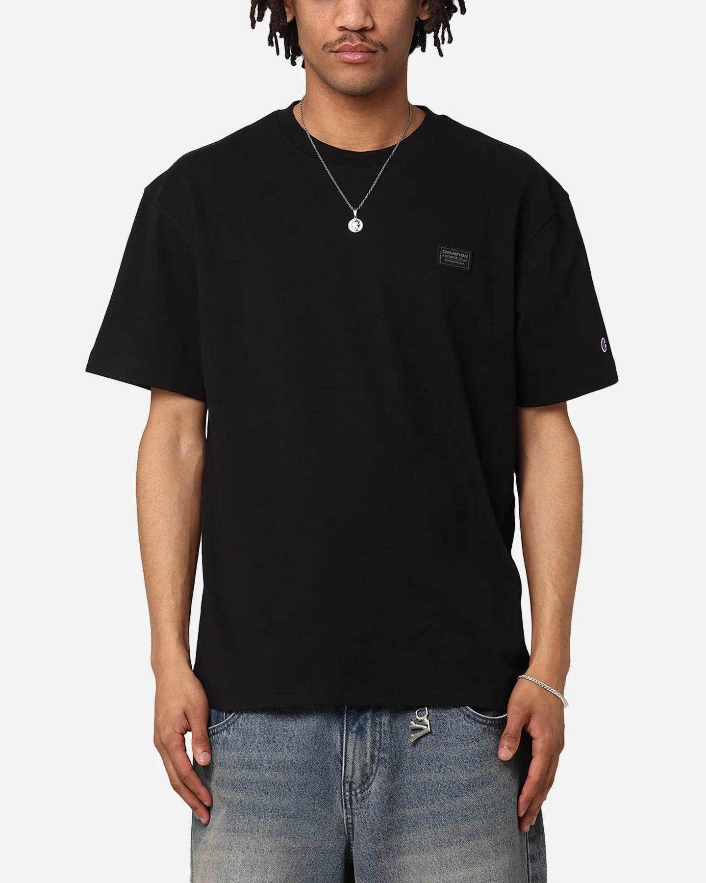Champion Rochester Base T-Shirt Black sold by Culture Kings