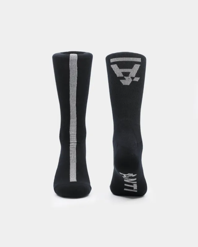 The Anti Order Hyphen ATD Reflective Sock Black/3M sold by Culture Kings