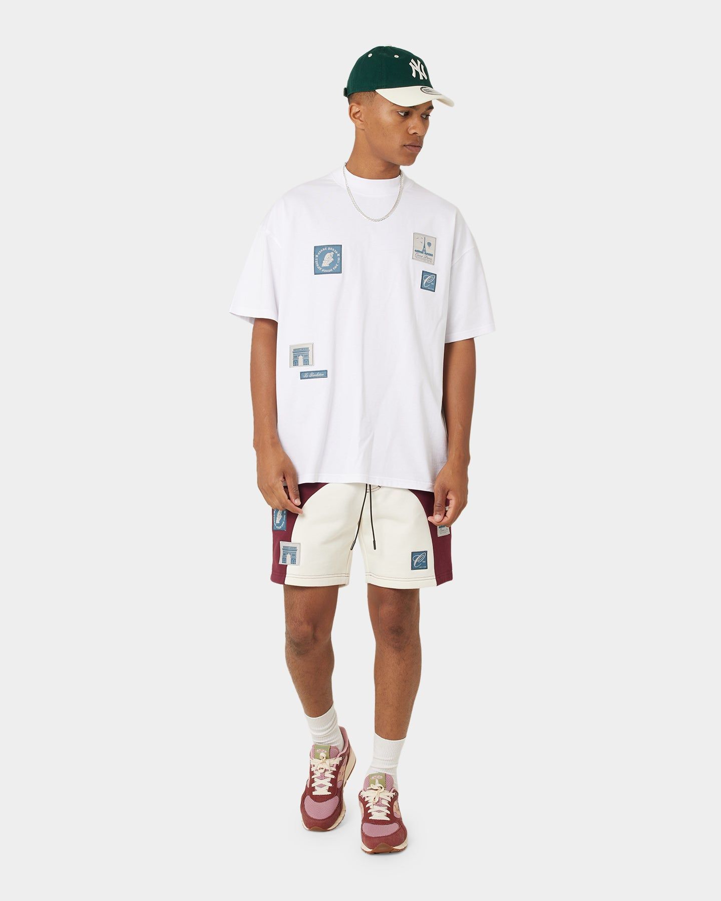 Carre Avant Panel Shorts Maroon sold by Culture Kings product image thumbnail 4