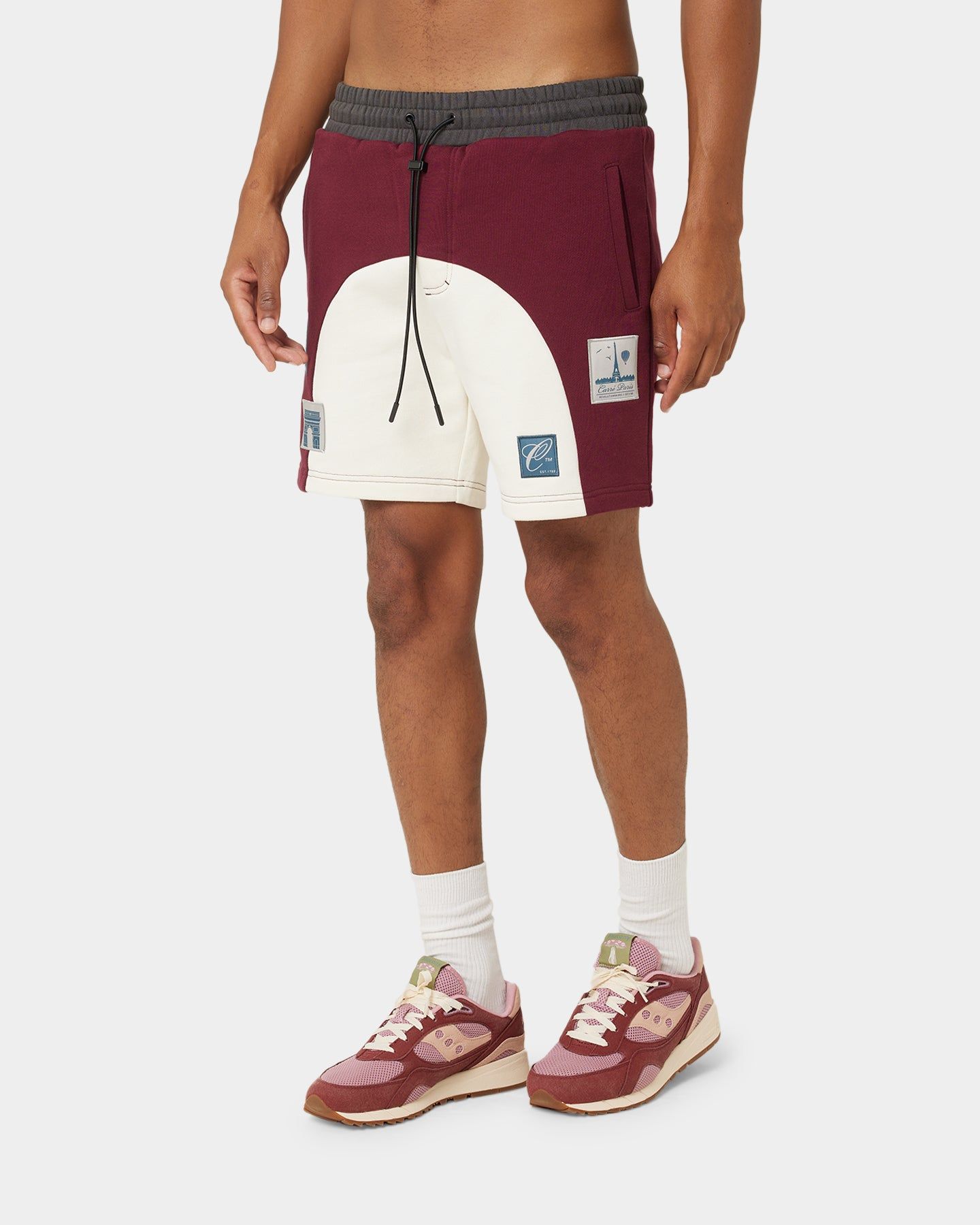 Carre Avant Panel Shorts Maroon sold by Culture Kings product image thumbnail 8
