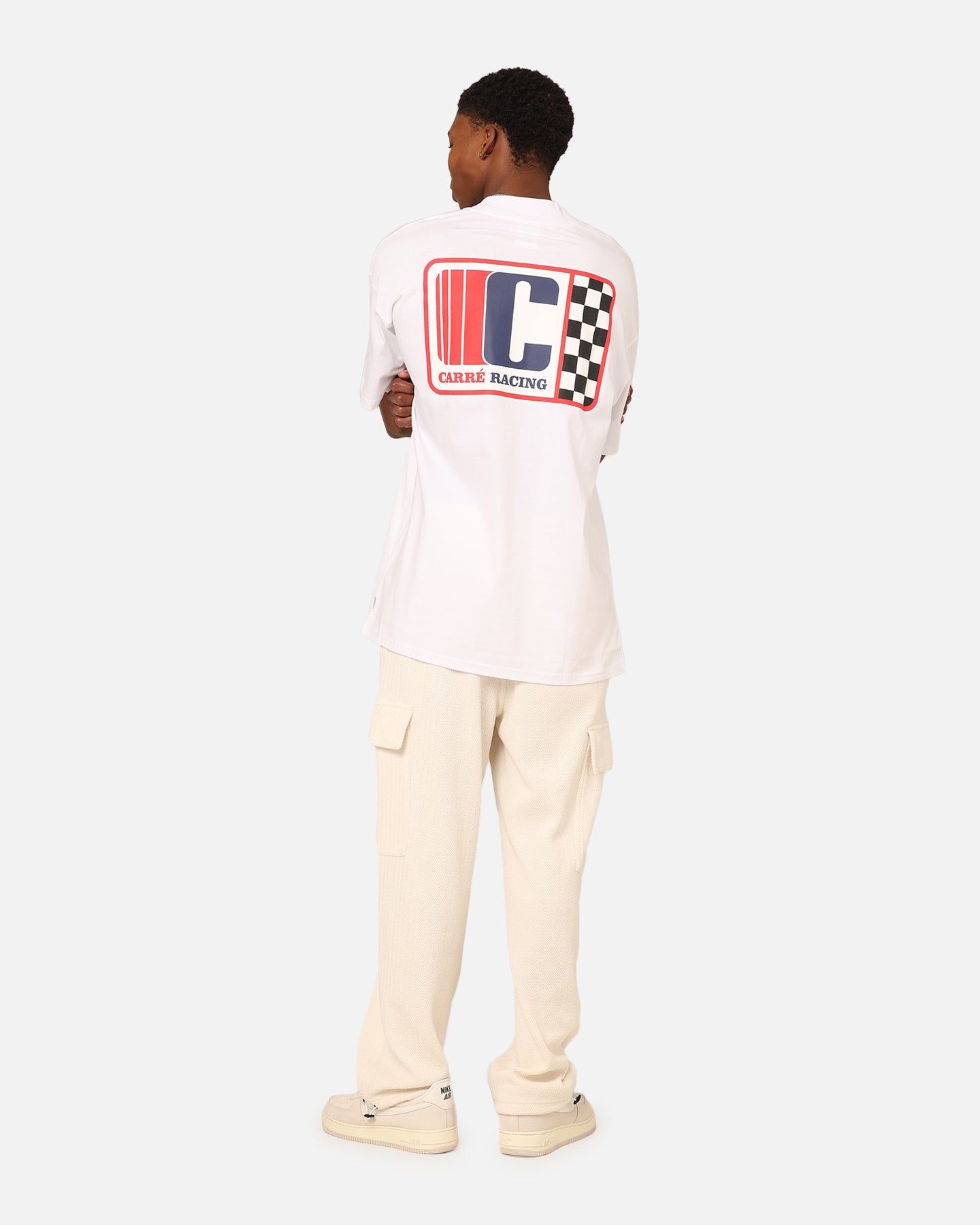 Carre Course Oversized T-Shirt White sold by Culture Kings product image thumbnail 3