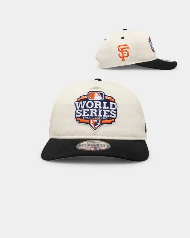 New Era San Francisco Giants '2010's World Series Through The Decades' 2012 World Series Golfer Snapback Chrome White sold by Culture Kings