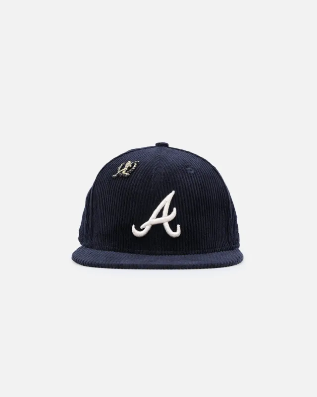 New Era Atlanta Braves 'Letterman Pin' 59FIFTY Fitted OTC sold by Culture Kings