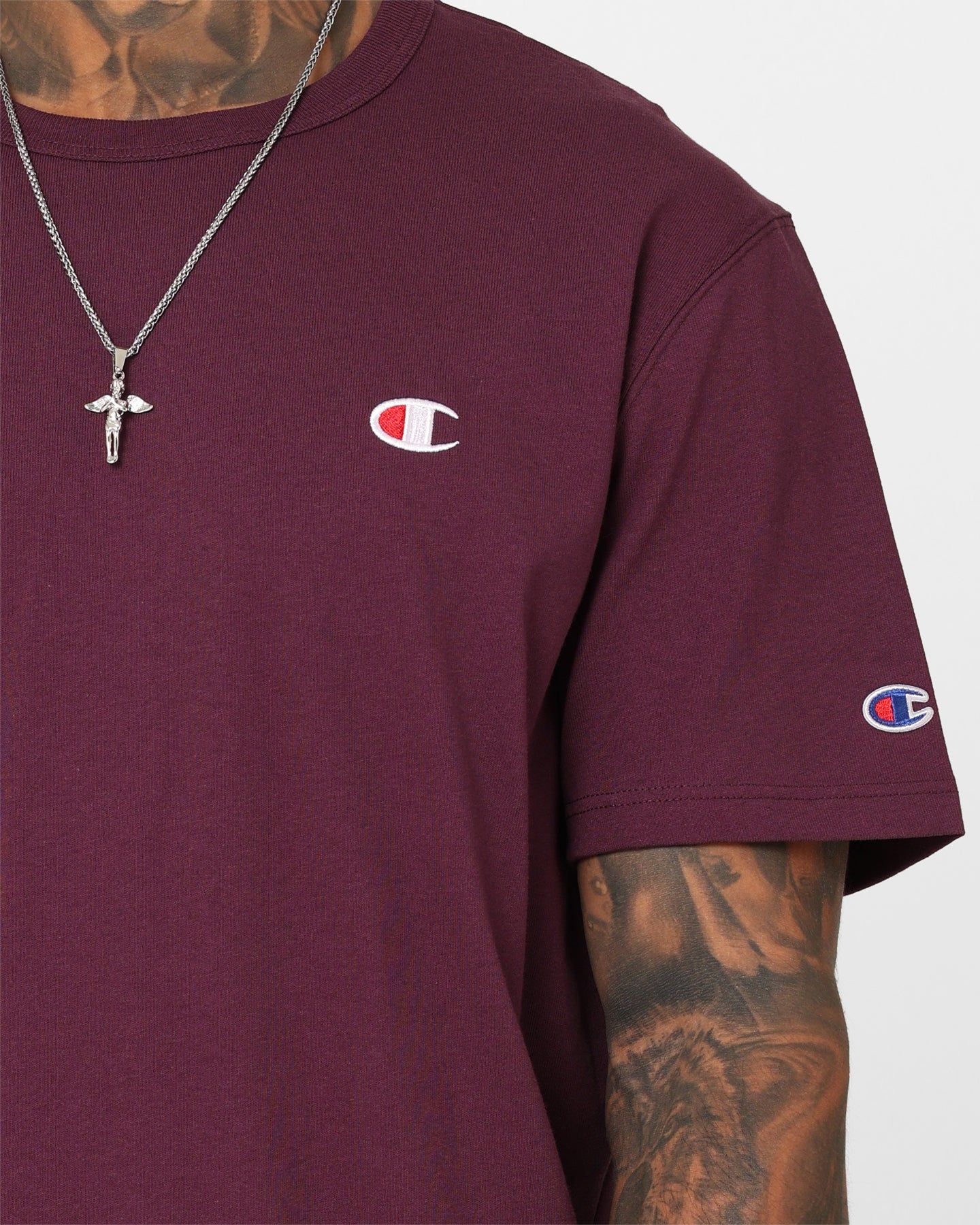 Champion Heritage Small C T-Shirt Higher Love sold by Culture Kings product image thumbnail 3