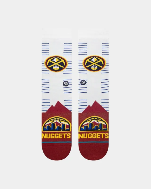 Stance X NBA Denver Nuggets CE 2023 Sock Light Blue sold by Culture Kings