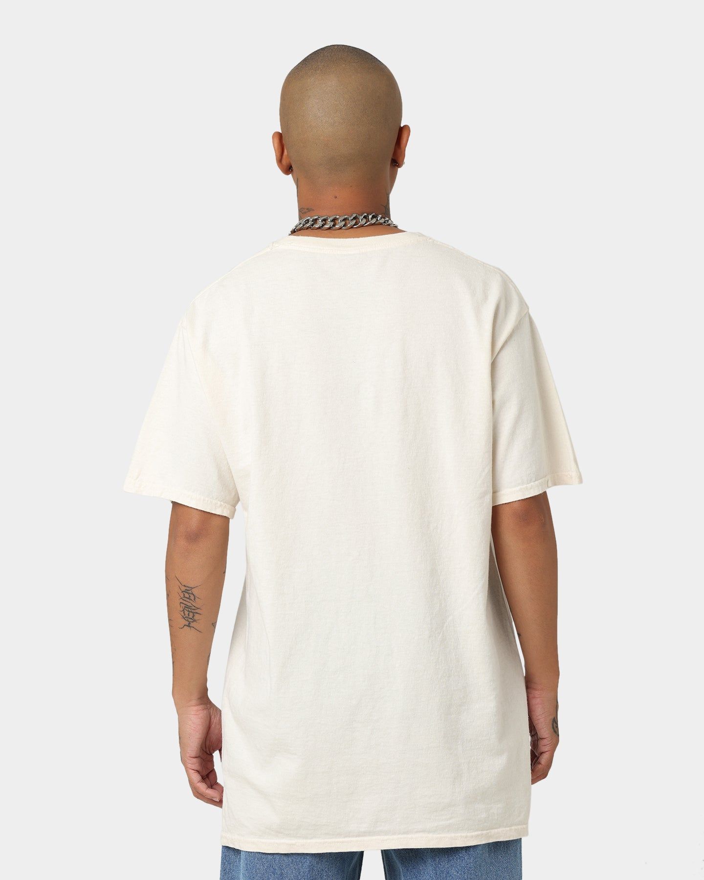 Goat Crew Bob Cut Skelly T-Shirt Off White sold by Culture Kings product image thumbnail 4