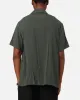 XXIII Nicholas Button Up Shirt Green/White sold by Culture Kings