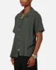 XXIII Nicholas Button Up Shirt Green/White sold by Culture Kings