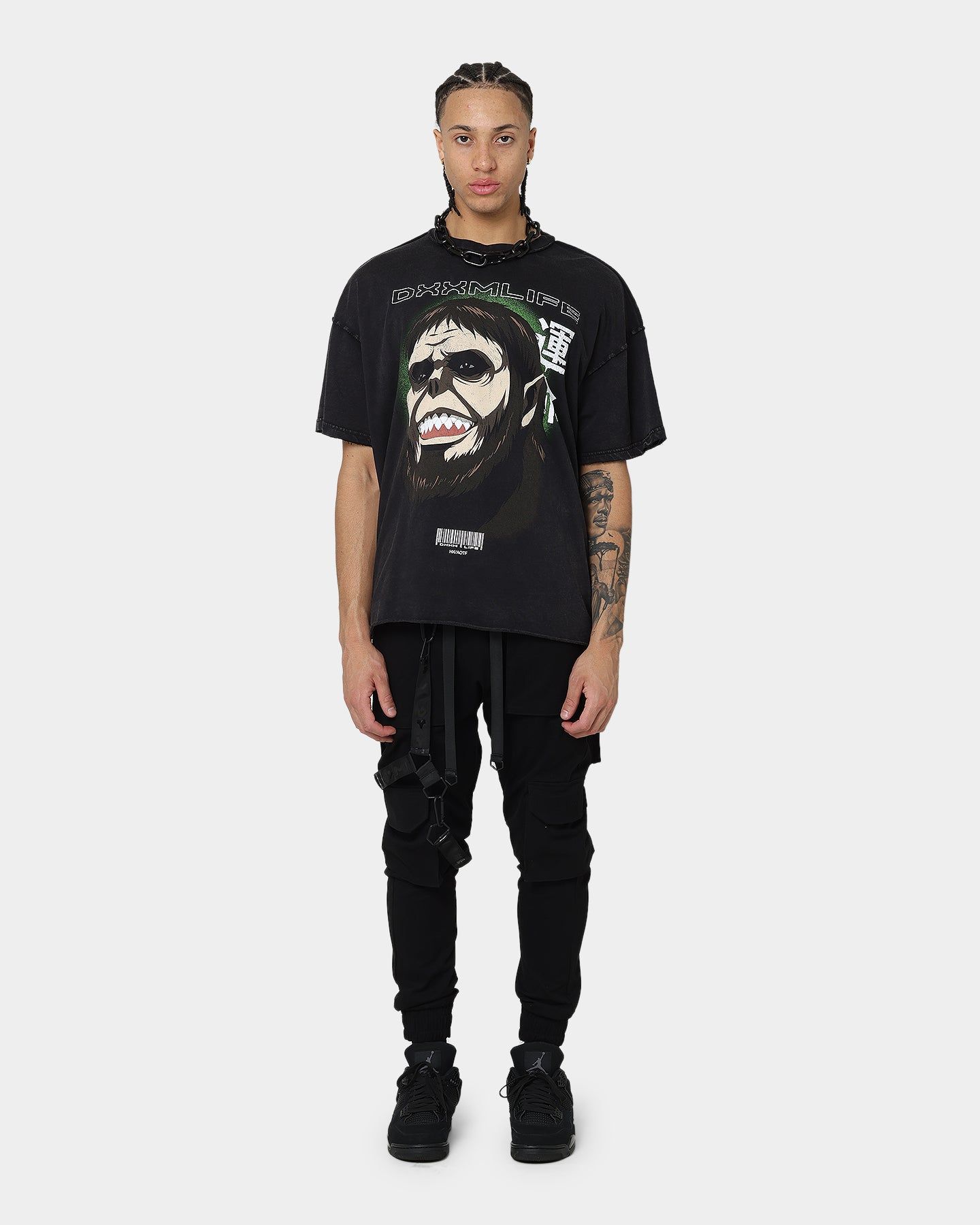 DXXMLIFE X Attack On Titan Beast DXXM Vintage T-Shirt Aged Black sold by Culture Kings product image thumbnail 10