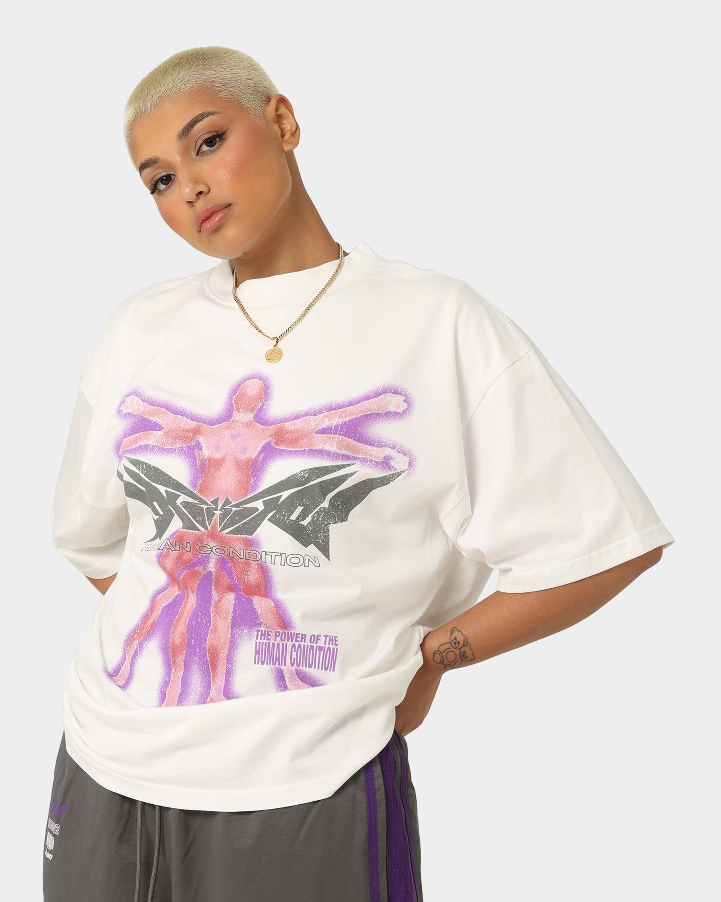 Loiter Pure Love Vintage T-Shirt White sold by Culture Kings product image thumbnail 4