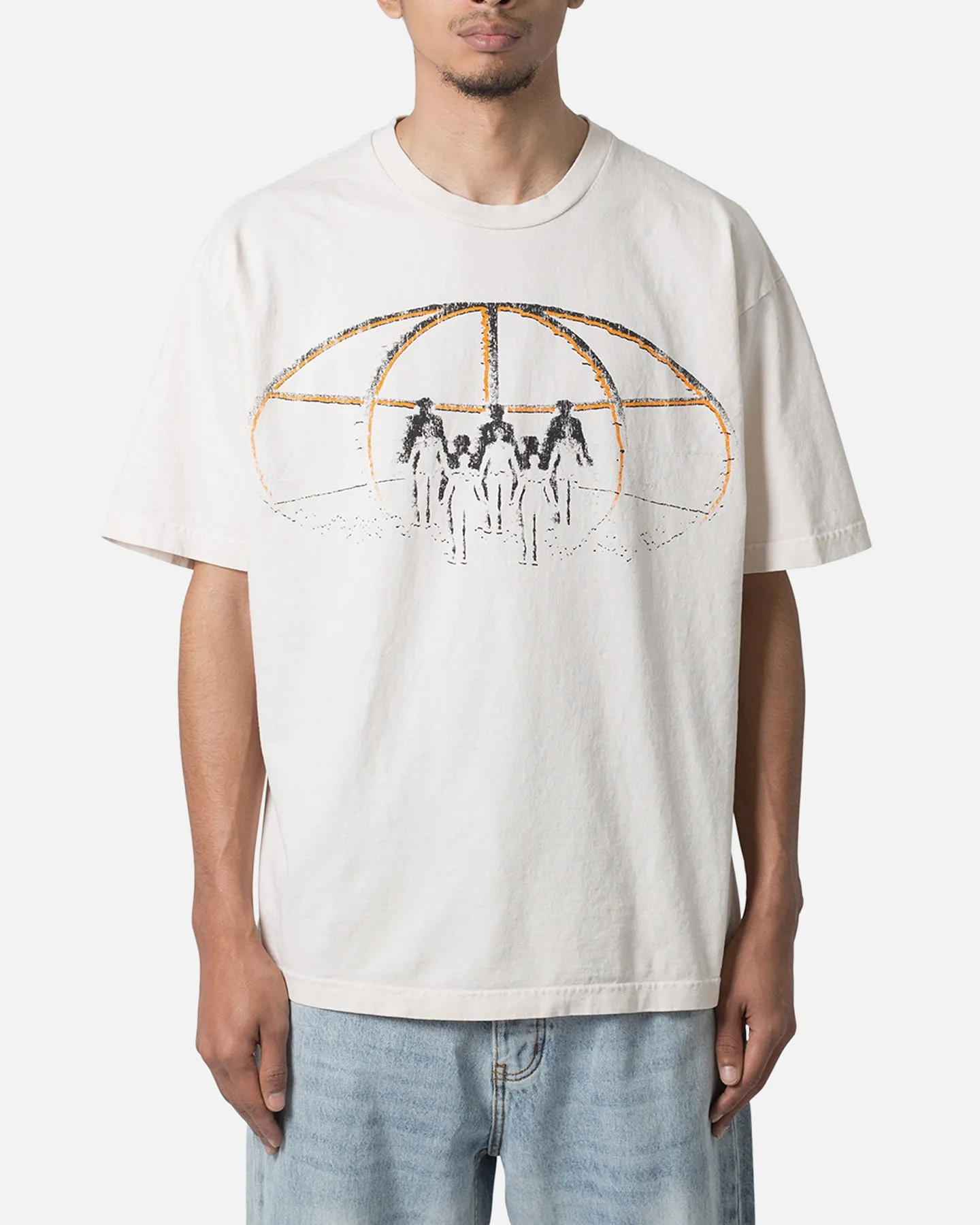 MNML Solidarity T-Shirt Off White sold by Culture Kings