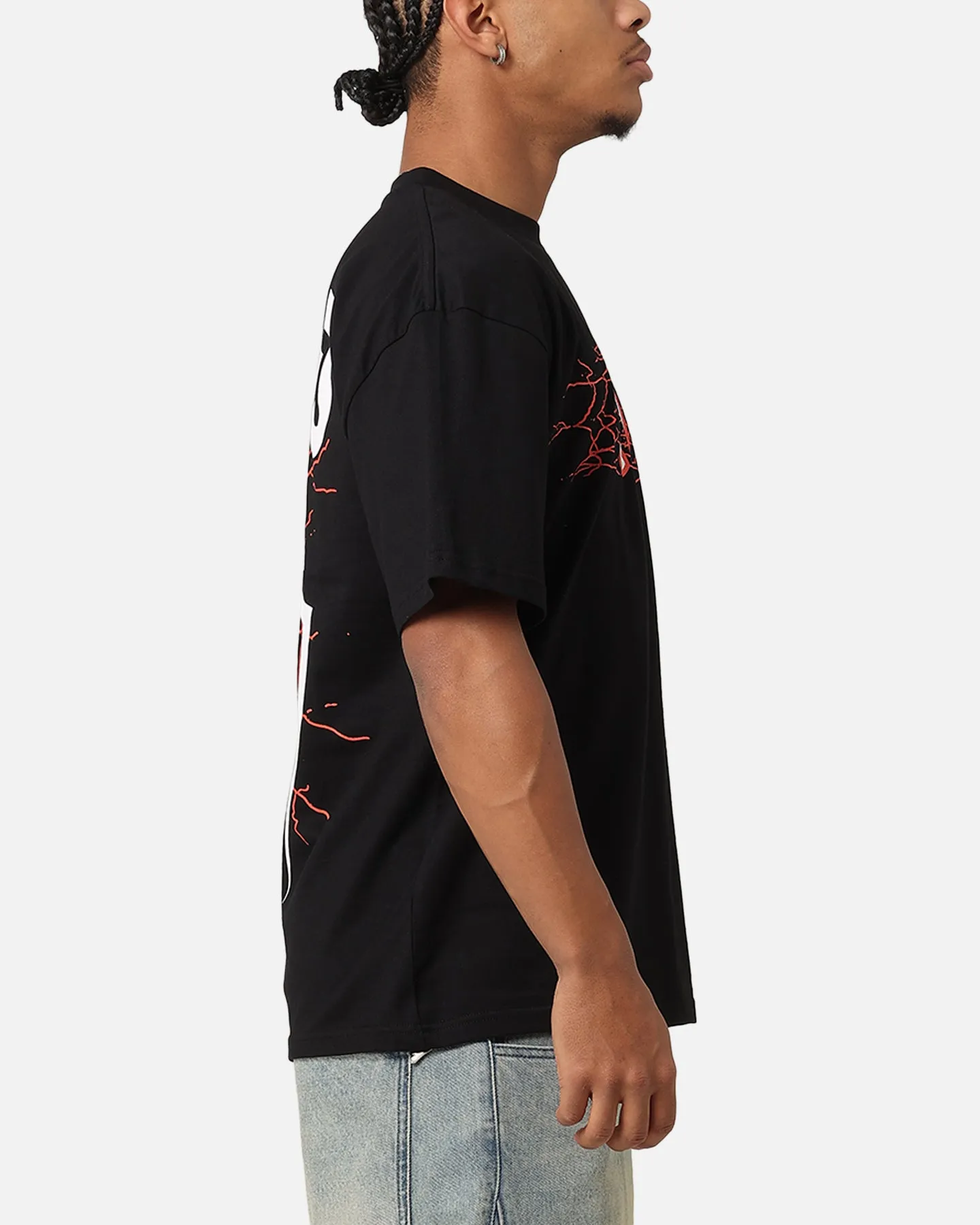 Goat Crew Marvel Spider-Man Y2K Miles T-Shirt Black sold by Culture Kings product image thumbnail 5