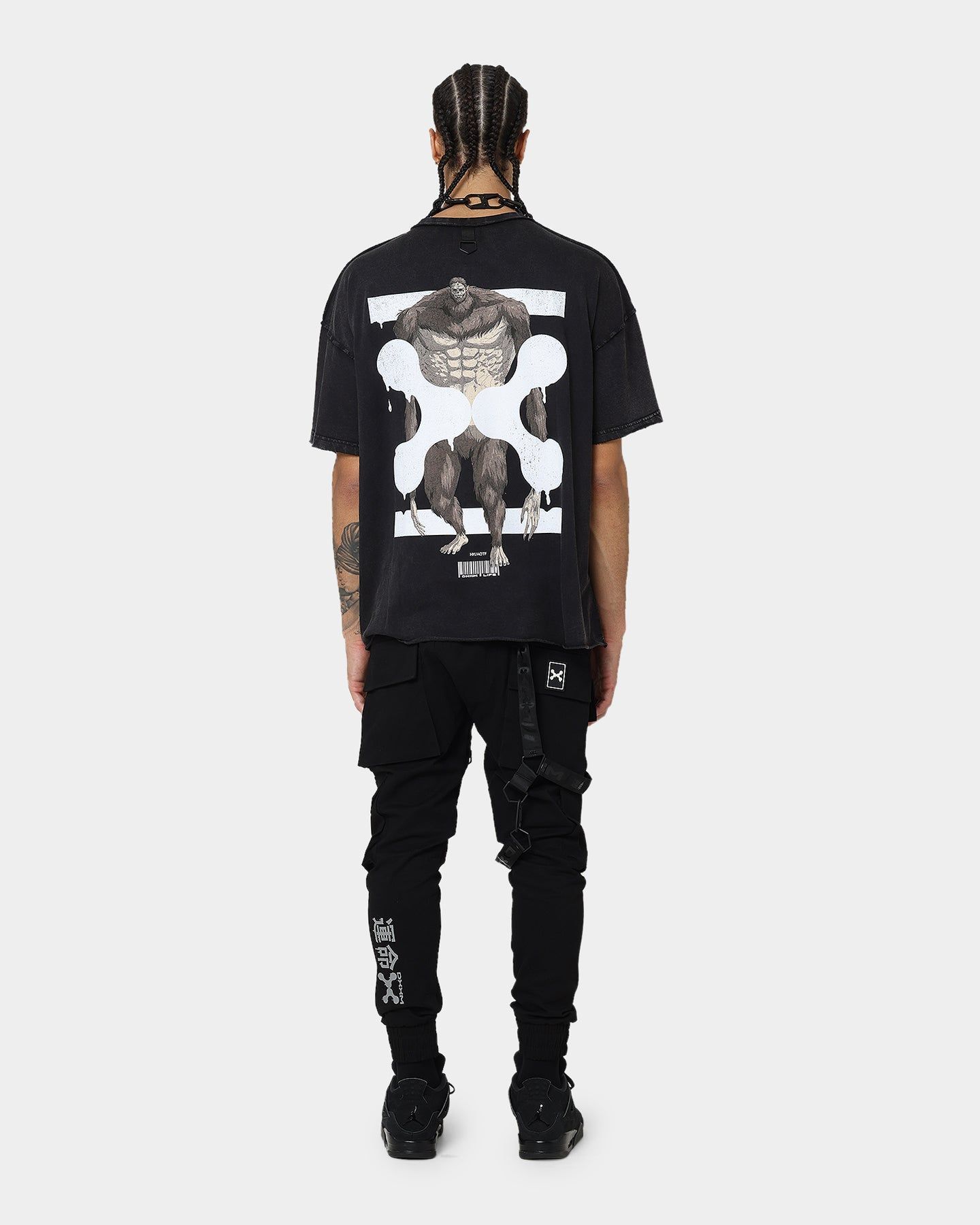 DXXMLIFE X Attack On Titan Beast DXXM Vintage T-Shirt Aged Black sold by Culture Kings product image thumbnail 11