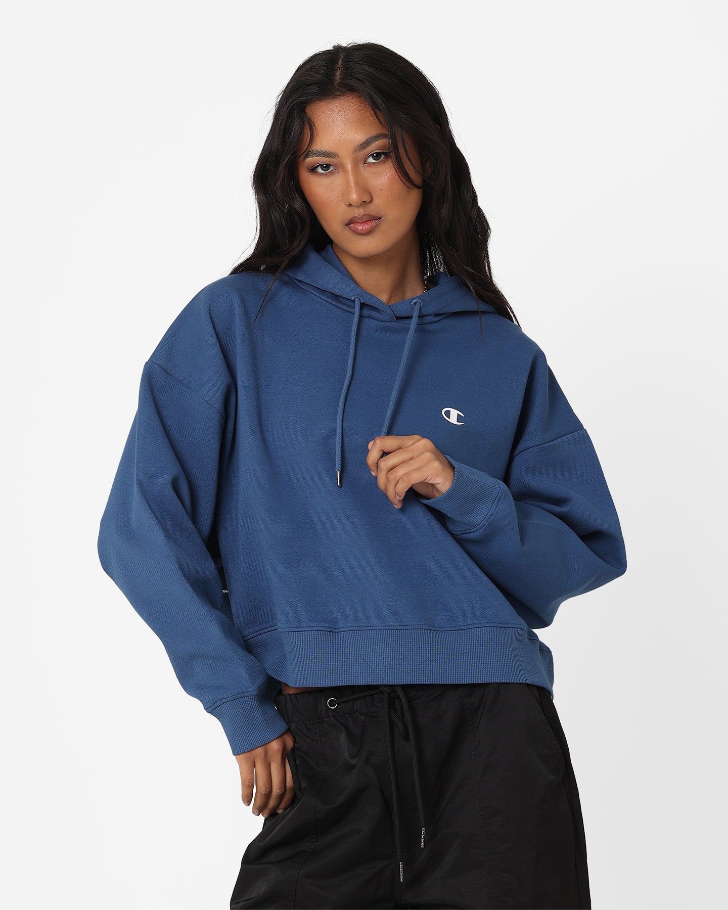 Champion Women's Rochester Base Hoodie Regal Navy sold by Culture Kings