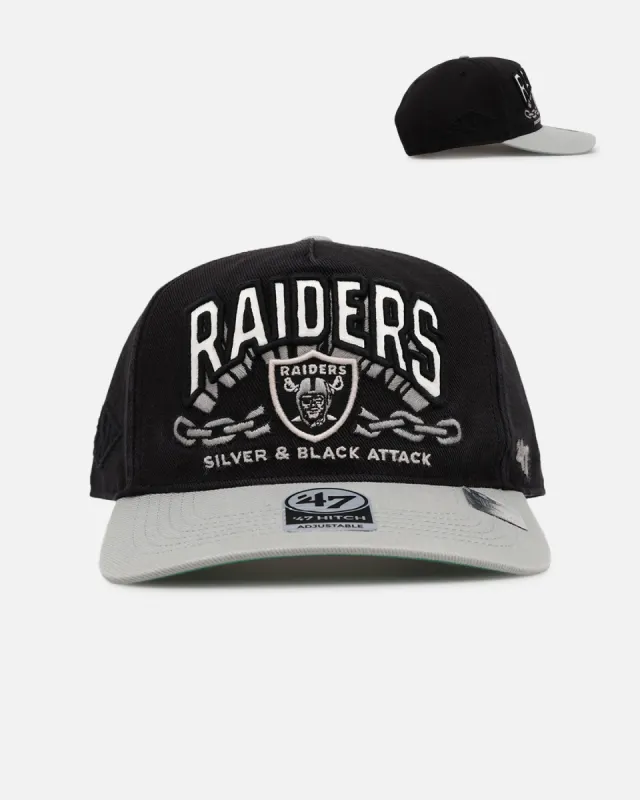 47 Brand Las Vegas Raiders 'NFL Trophy Case' Premium Hitch Snapback Black sold by Culture Kings