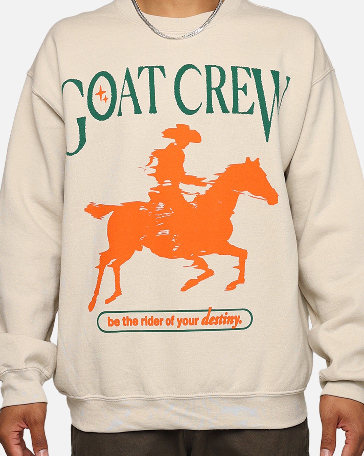 Goat Crew Destiny Rider Crewneck Sand sold by Culture Kings product image thumbnail 3