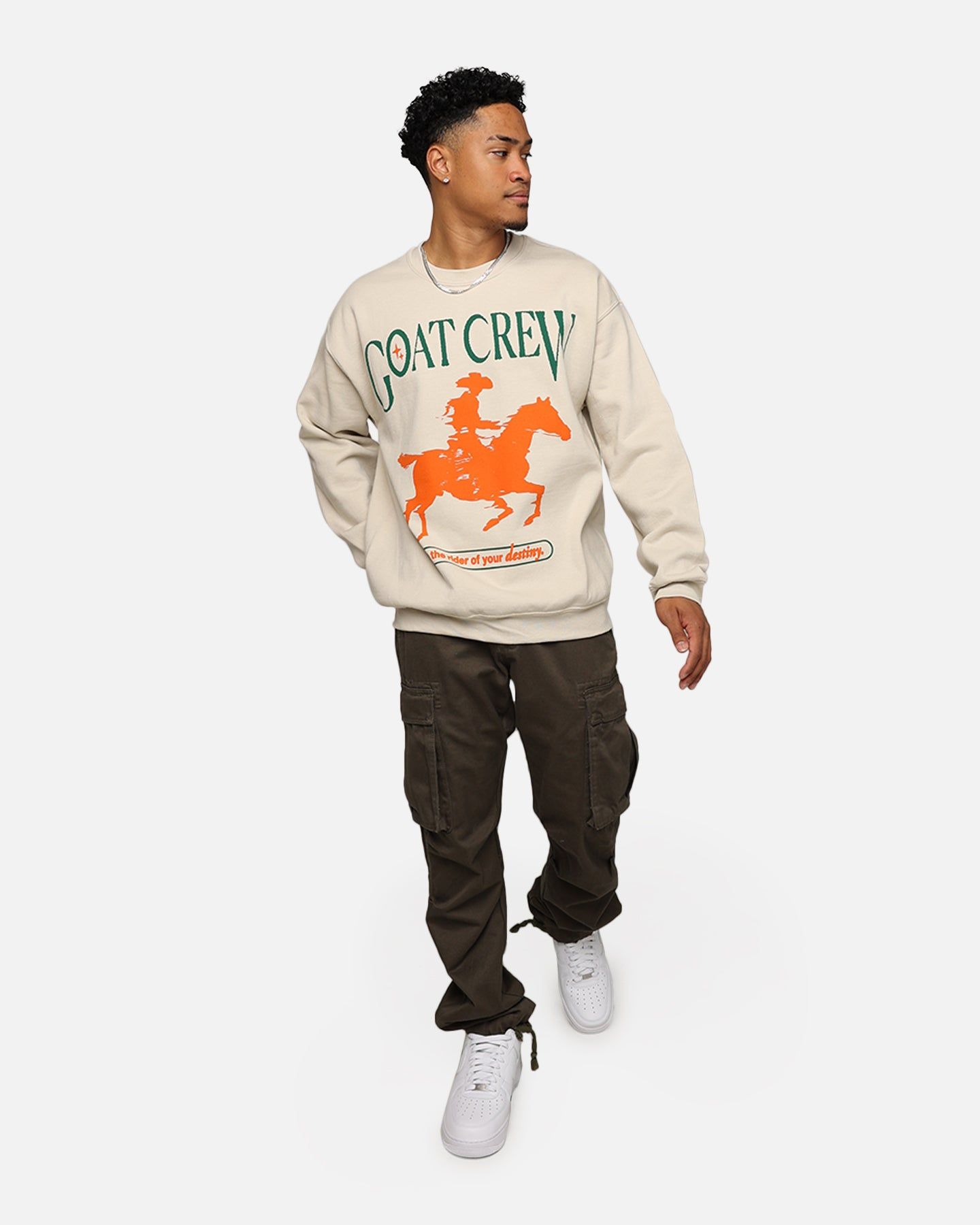 Goat Crew Destiny Rider Crewneck Sand sold by Culture Kings product image thumbnail 2
