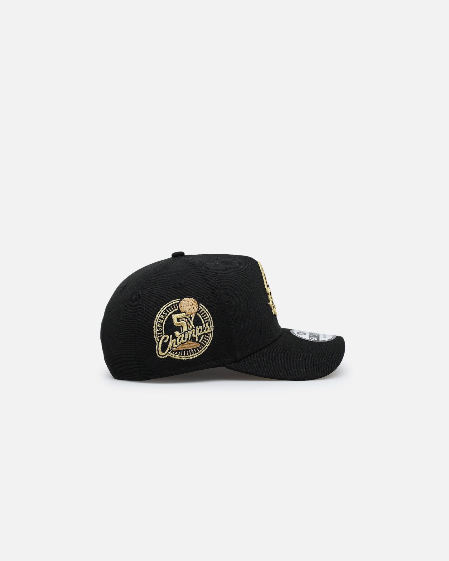 New Era San Antonio Spurs 'NBA Gold Links' 9FORTY A-Frame Snapback Black/Gold sold by Culture Kings product image thumbnail 3