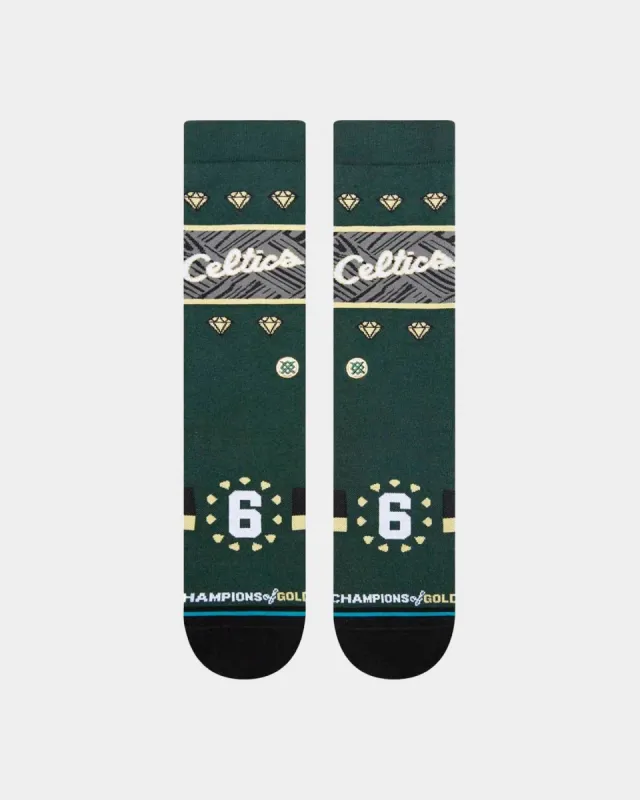 Stance X NBA Boston Celtics CE 2023 Socks Green sold by Culture Kings