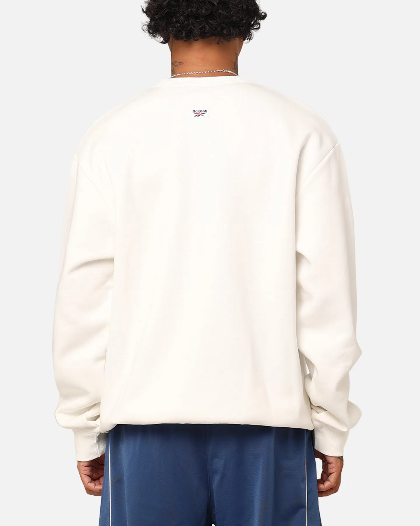 Reebok CL Court Sport Crewneck Vintage White sold by Culture Kings product image thumbnail 3