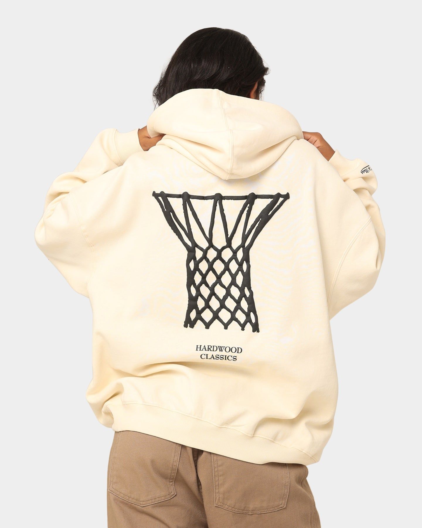 Mitchell & Ness I Love This Game Hoodie Unbleached sold by Culture Kings product image thumbnail 2